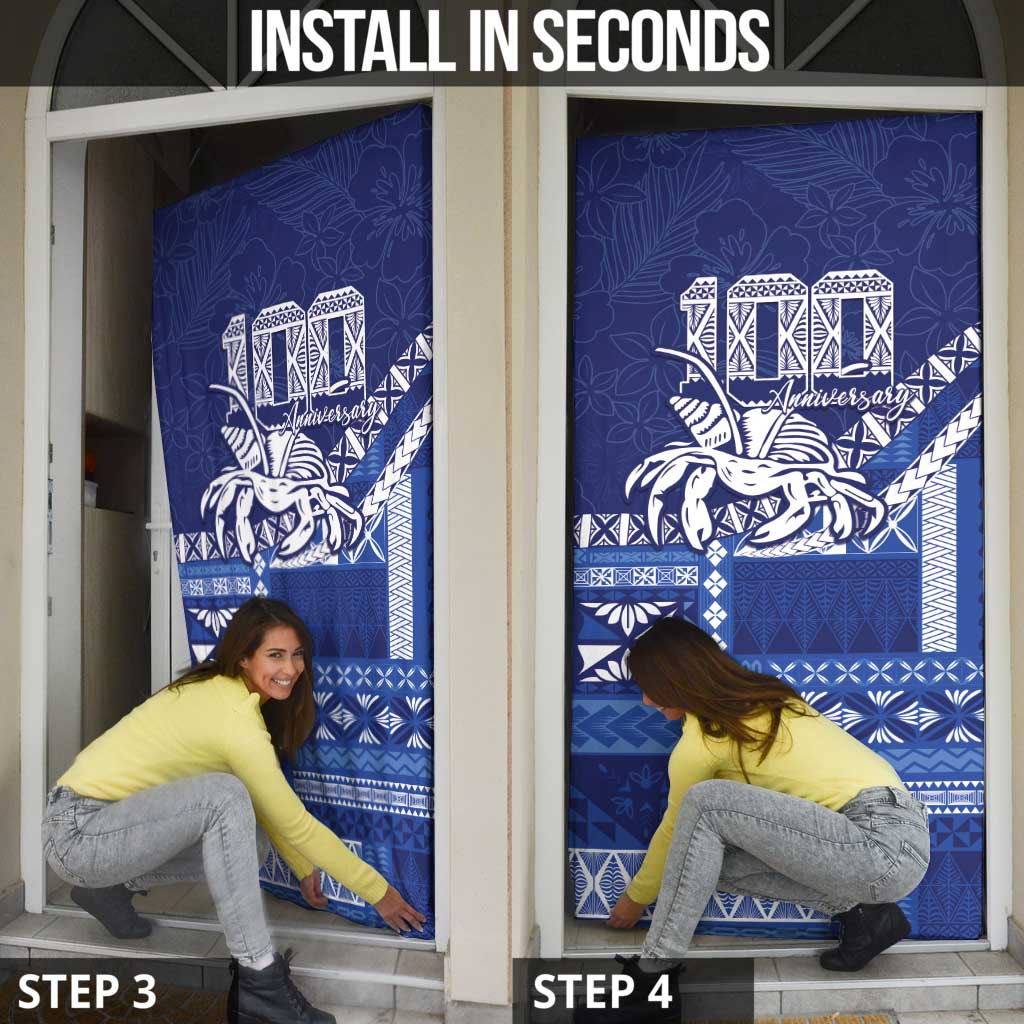 Queen Salote College 100th Anniversary Door Cover QSC Royal Girls - Polynesian Pride