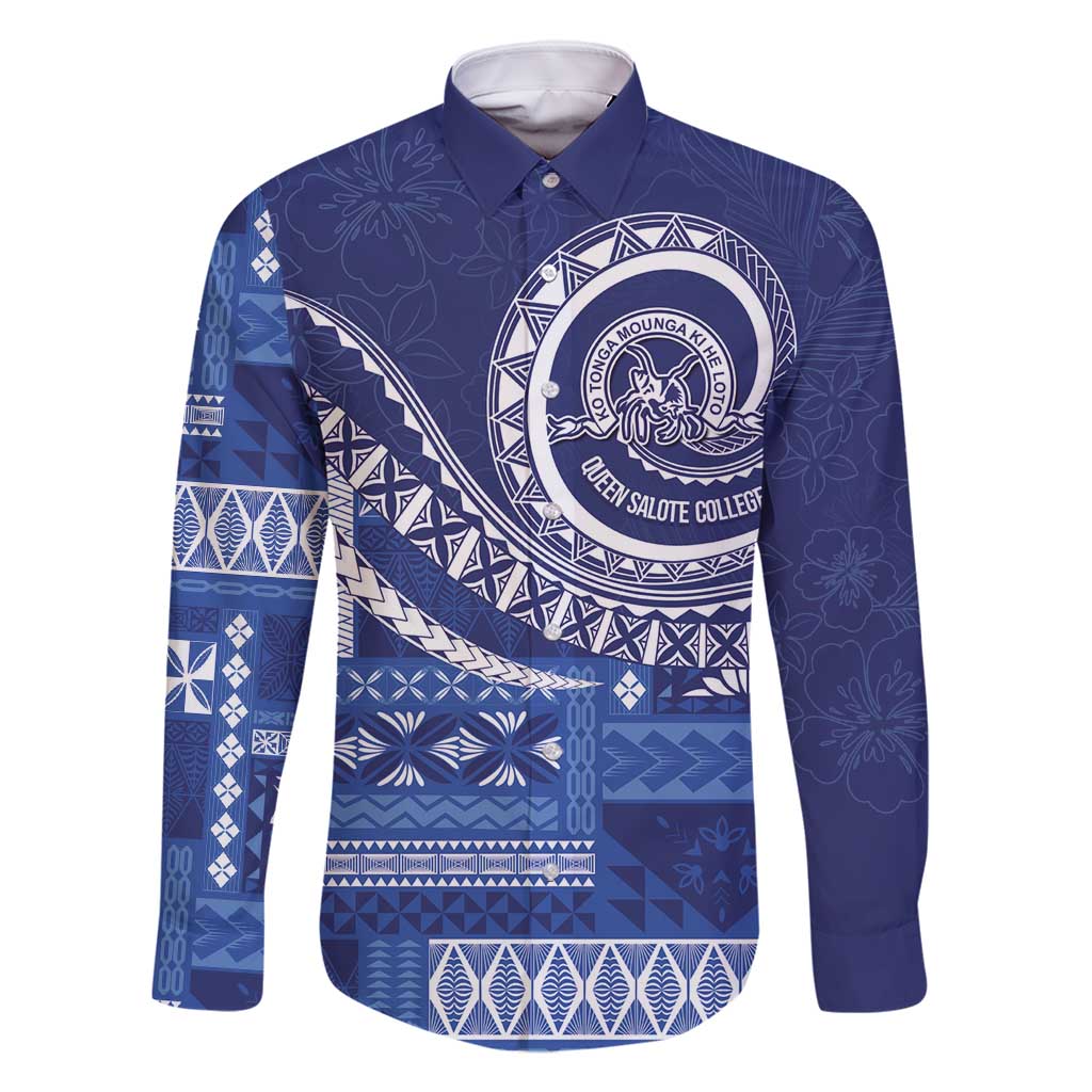 Queen Salote College 100th Anniversary Family Matching Off Shoulder Short Dress and Hawaiian Shirt QSC Royal Girls - Polynesian Pride