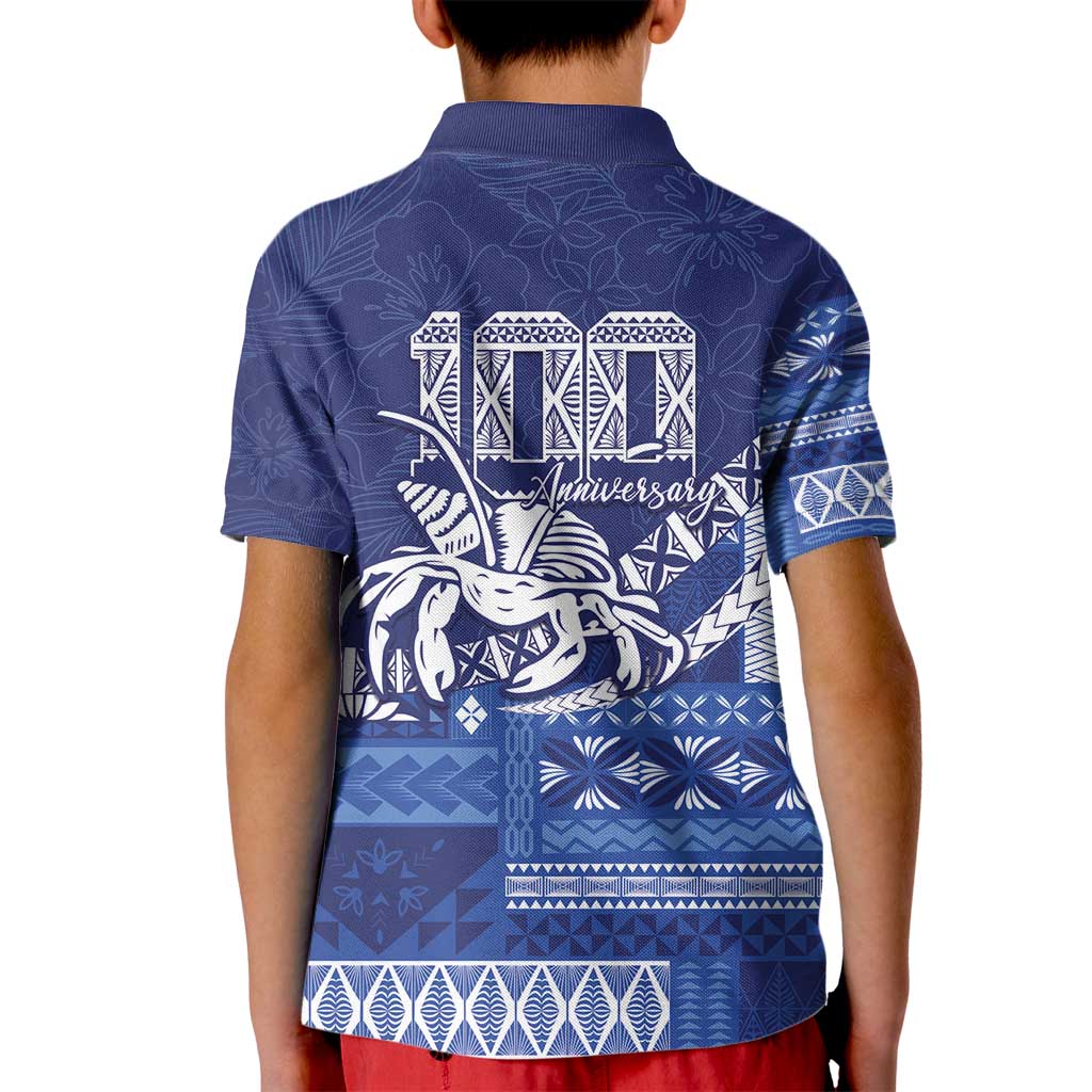 Queen Salote College 100th Anniversary Kid Polo Shirt QSC Royal Girls - Polynesian Pride