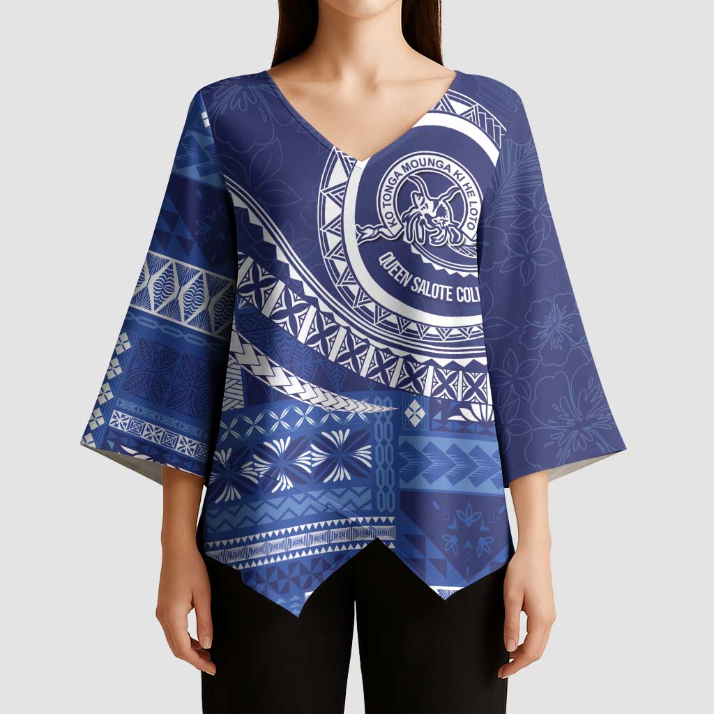 Queen Salote College 100th Anniversary Kimono Sleeve Blouse QSC Royal Girls - Polynesian Pride