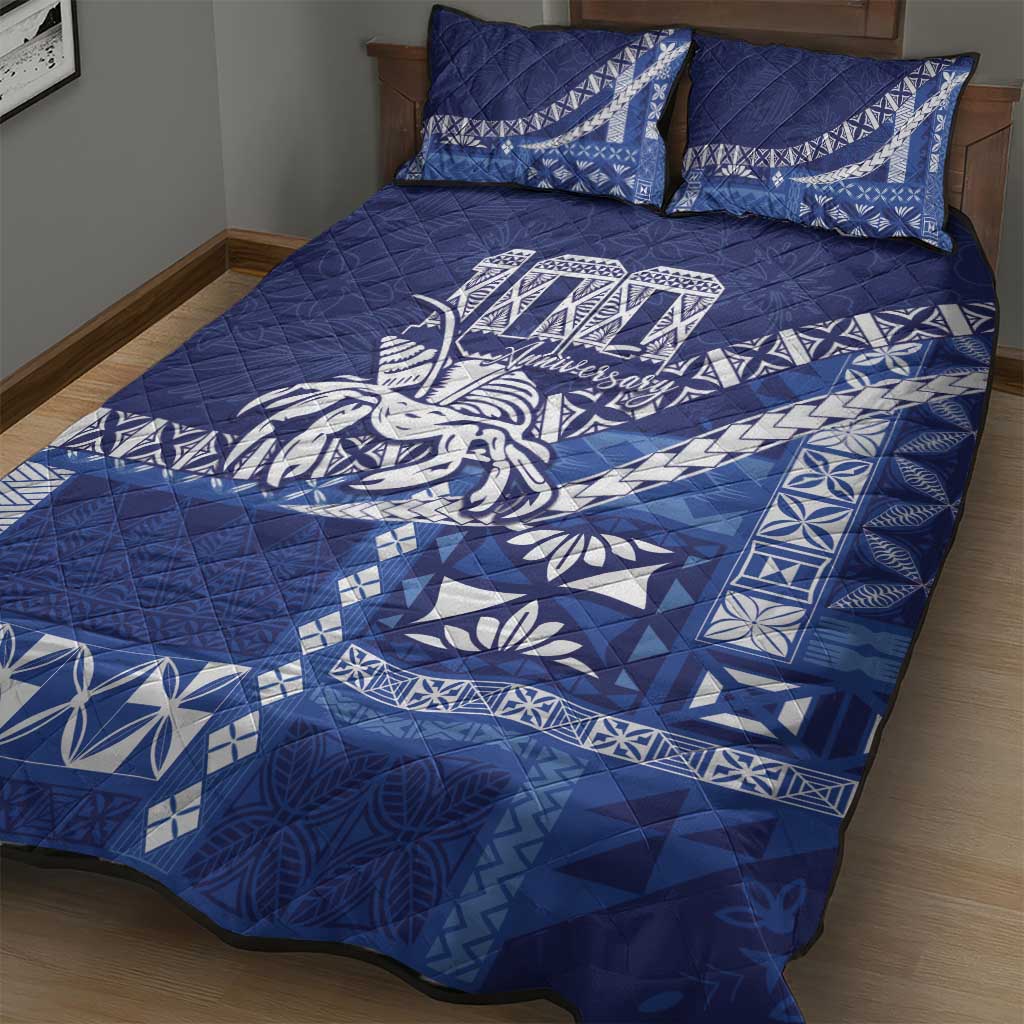 Queen Salote College 100th Anniversary Quilt Bed Set QSC Royal Girls - Polynesian Pride