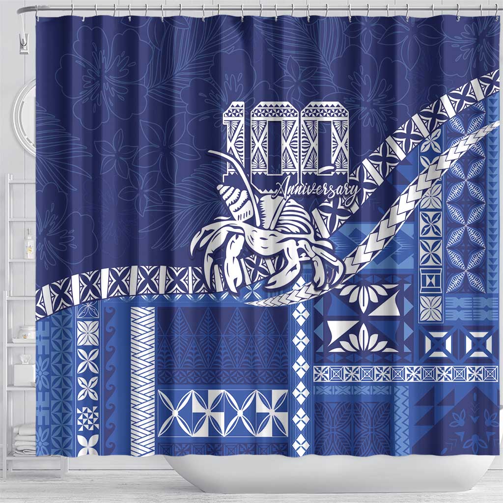 Queen Salote College 100th Anniversary Shower Curtain QSC Royal Girls - Polynesian Pride