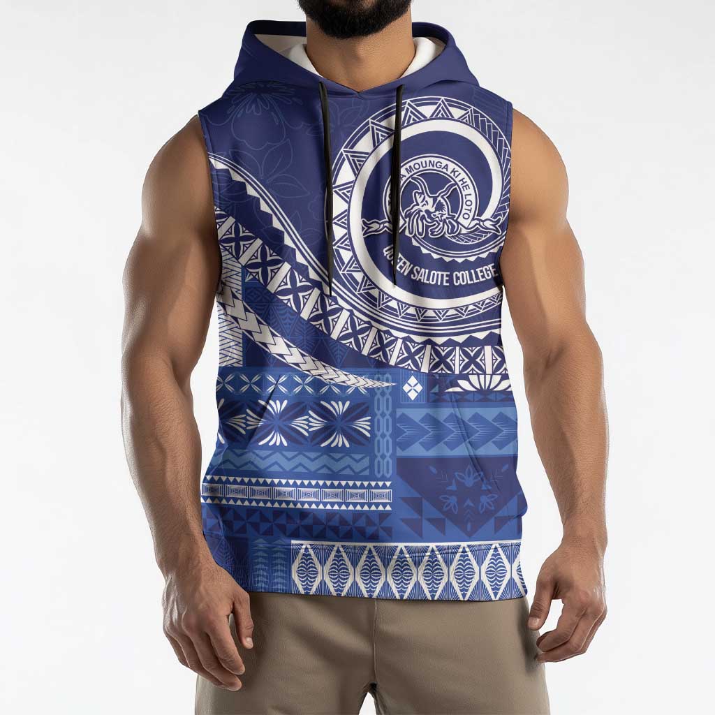 Queen Salote College 100th Anniversary Sleeveless Hoodie QSC Royal Girls - Polynesian Pride
