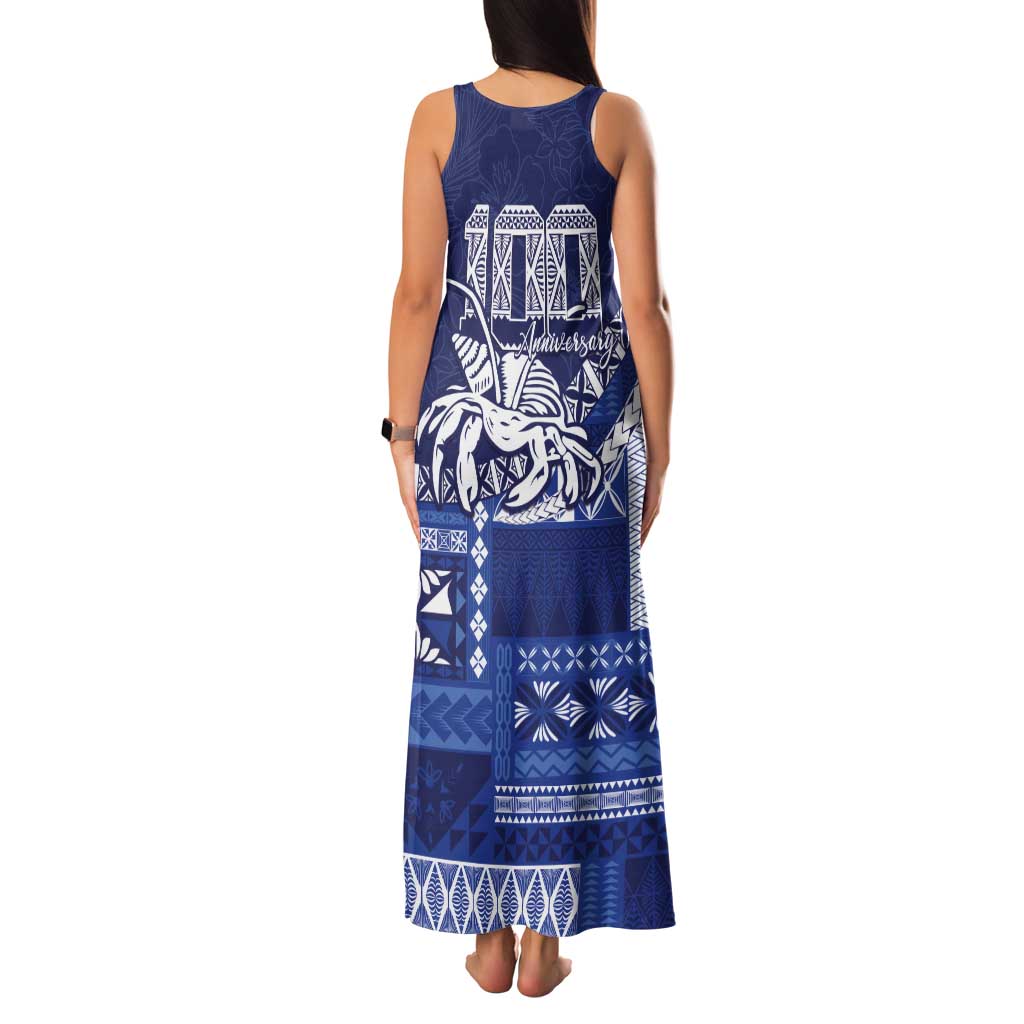 Queen Salote College 100th Anniversary Tank Maxi Dress QSC Royal Girls - Polynesian Pride