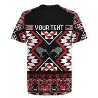 Personalised Taniko Motifs Aotearoa Rugby Jersey Waitangi Kowhaiwhai Kiwi