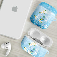Guam Fishhook Mix Guasali Flowers AirPods Case Dreaming Turquoise