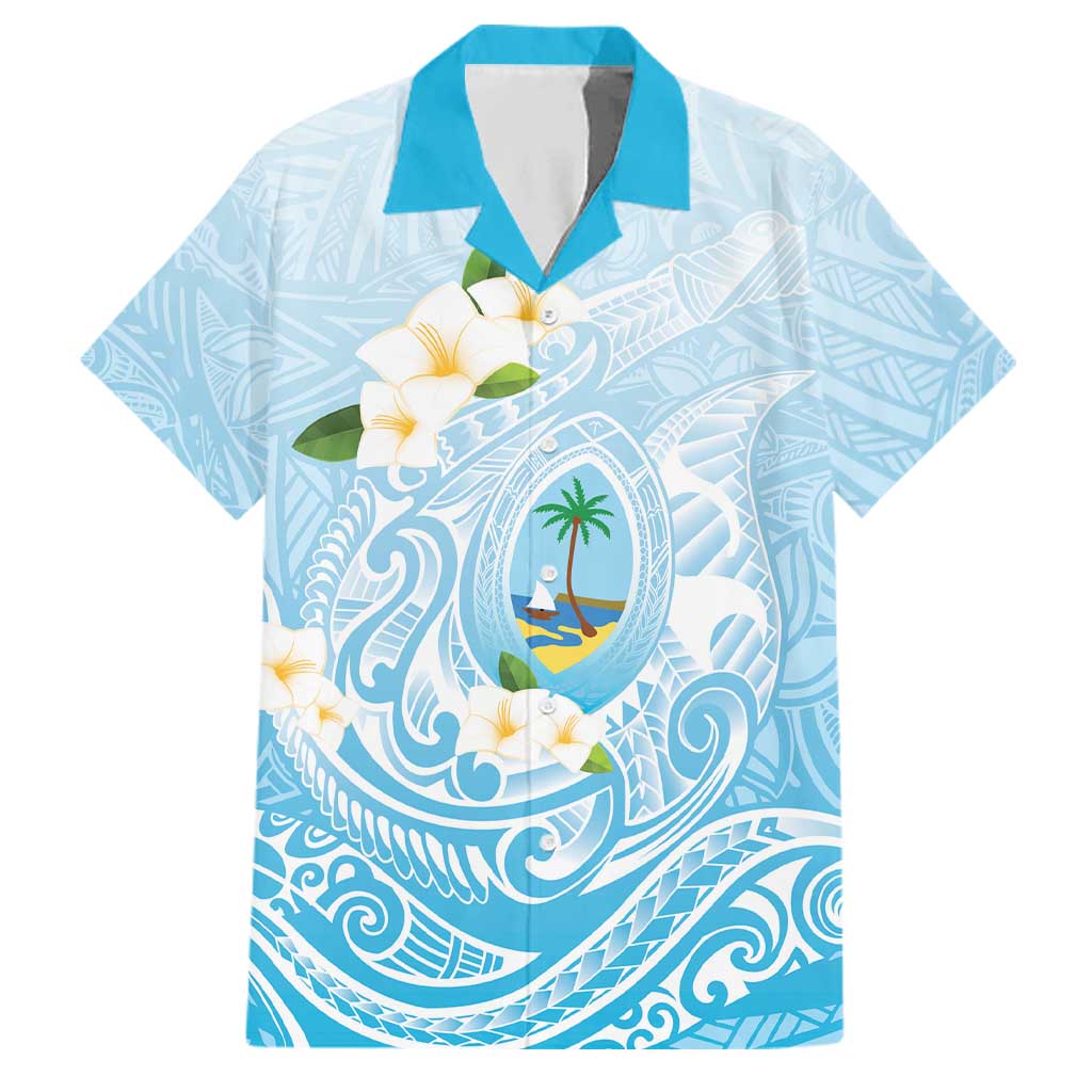 Guam Fishhook Mix Guasali Flowers Family Matching Long Sleeve Bodycon Dress and Hawaiian Shirt Dreaming Turquoise