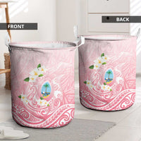 Guam Fishhook Mix Guasali Flowers Laundry Basket Dreaming Coral