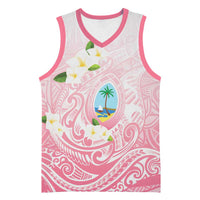Guam Fishhook Mix Guasali Flowers Basketball Jersey Dreaming Coral