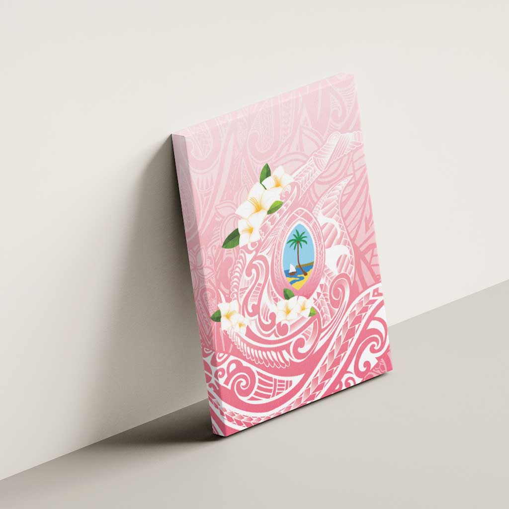 Guam Fishhook Mix Guasali Flowers Canvas Wall Art Dreaming Coral