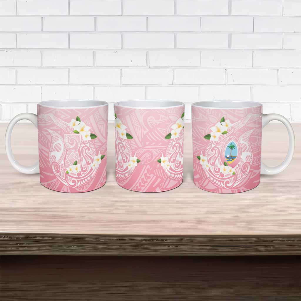 Guam Fishhook Mix Guasali Flowers Ceramic Mug Dreaming Coral