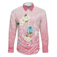 Guam Fishhook Mix Guasali Flowers Family Matching Off Shoulder Maxi Dress and Hawaiian Shirt Dreaming Coral