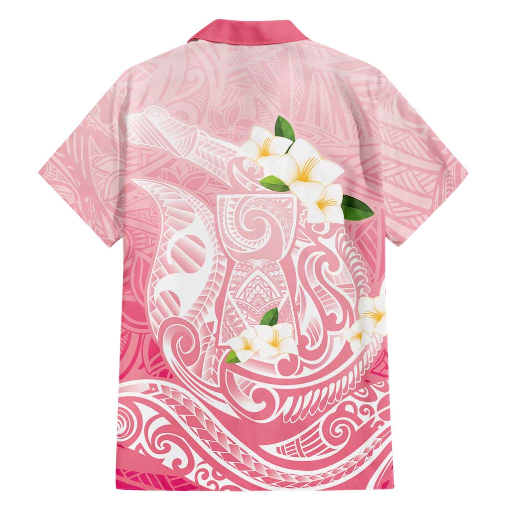 Guam Fishhook Mix Guasali Flowers Hawaiian Shirt Dreaming Coral