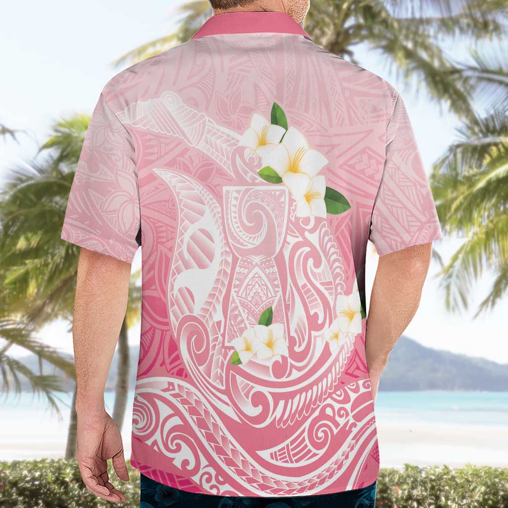Guam Fishhook Mix Guasali Flowers Hawaiian Shirt Dreaming Coral