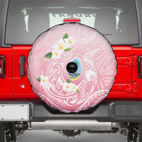 Guam Fishhook Mix Guasali Flowers Spare Tire Cover Dreaming Coral