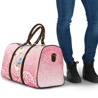 Guam Fishhook Mix Guasali Flowers Travel Bag Dreaming Coral