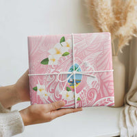 Guam Fishhook Mix Guasali Flowers Wrapping Paper Dreaming Coral
