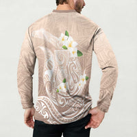 Guam Fishhook Mix Guasali Flowers Button Sweatshirt Dreaming Hazel