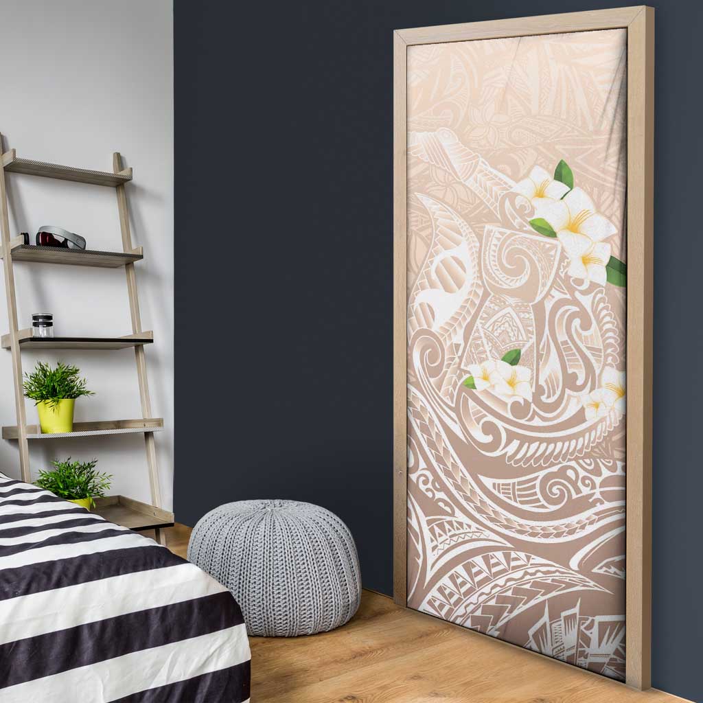 Guam Fishhook Mix Guasali Flowers Door Cover Dreaming Hazel