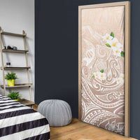 Guam Fishhook Mix Guasali Flowers Door Cover Dreaming Hazel