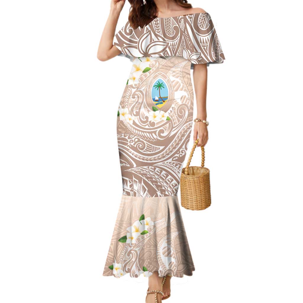 Guam Fishhook Mix Guasali Flowers Family Matching Mermaid Dress and Hawaiian Shirt Dreaming Hazel