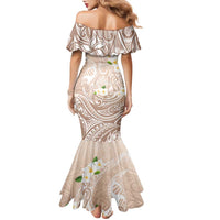 Guam Fishhook Mix Guasali Flowers Family Matching Mermaid Dress and Hawaiian Shirt Dreaming Hazel