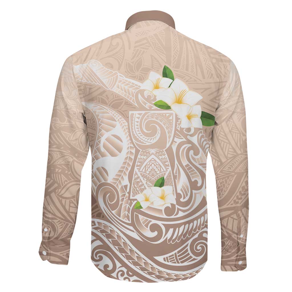 Guam Fishhook Mix Guasali Flowers Family Matching Off The Shoulder Long Sleeve Dress and Hawaiian Shirt Dreaming Hazel