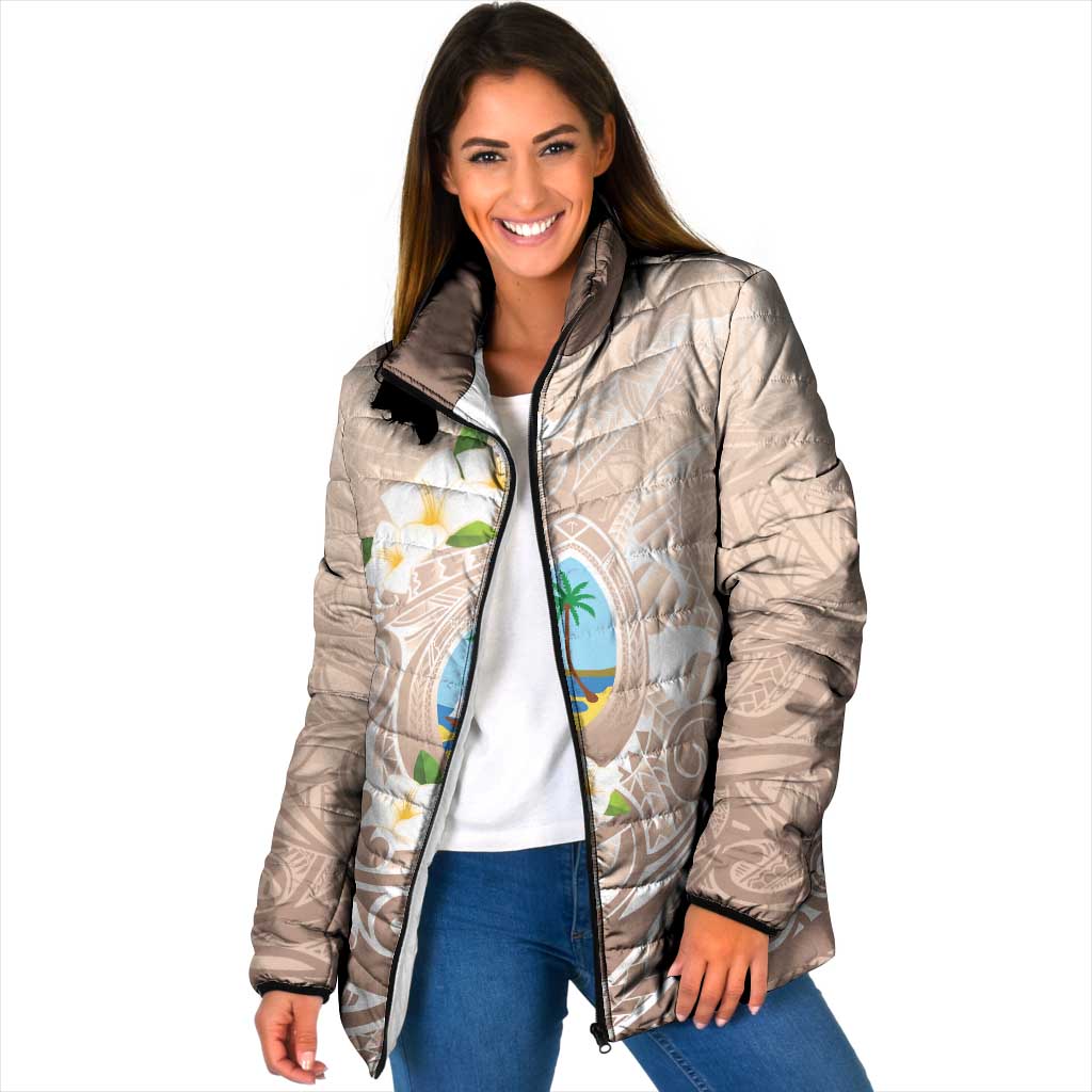 Guam Fishhook Mix Guasali Flowers Padded Jacket Dreaming Hazel