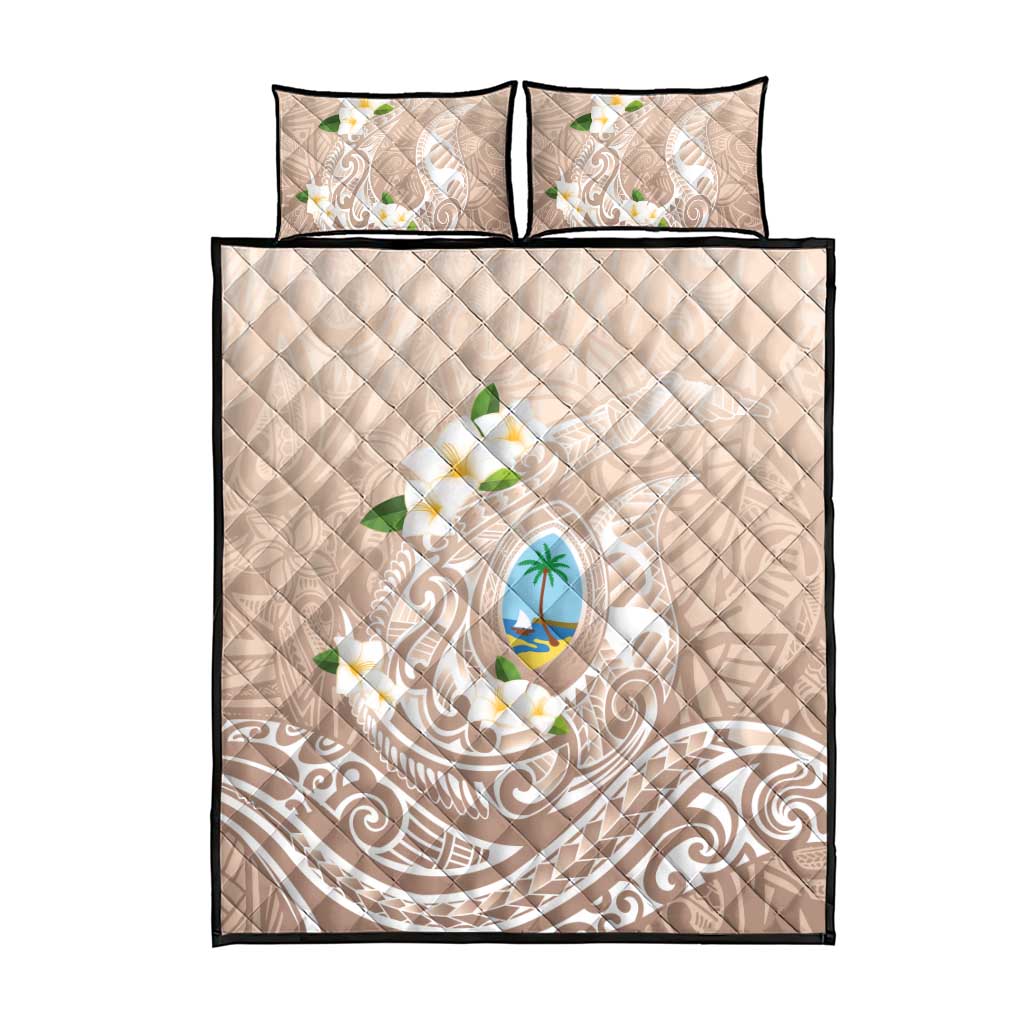 Guam Fishhook Mix Guasali Flowers Quilt Bed Set Dreaming Hazel