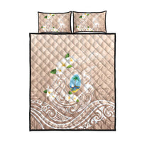 Guam Fishhook Mix Guasali Flowers Quilt Bed Set Dreaming Hazel