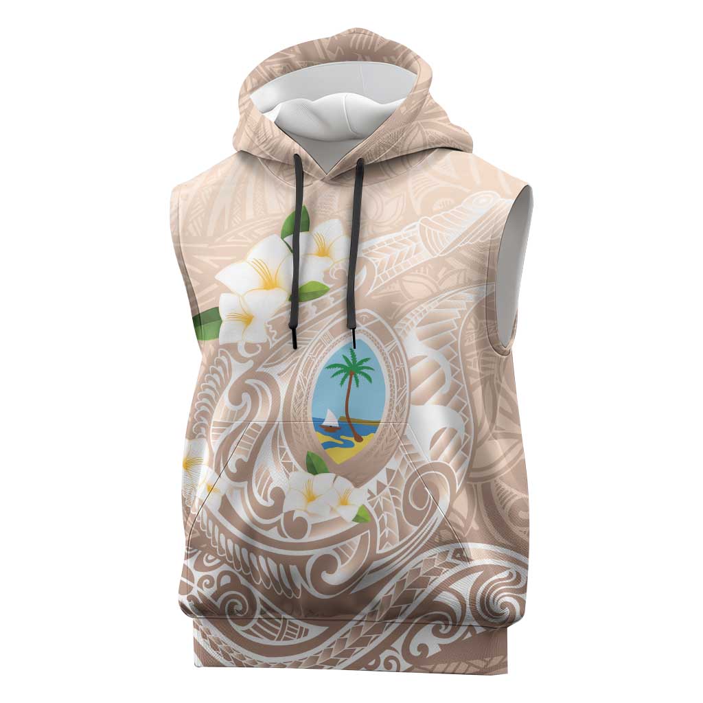 Guam Fishhook Mix Guasali Flowers Sleeveless Hoodie Dreaming Hazel