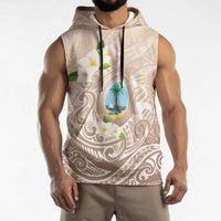 Guam Fishhook Mix Guasali Flowers Sleeveless Hoodie Dreaming Hazel