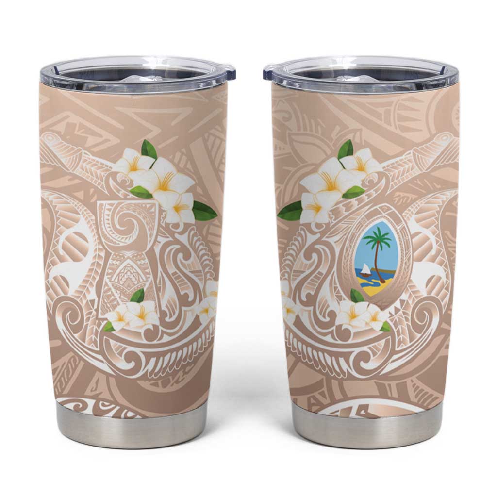 Guam Fishhook Mix Guasali Flowers Tumbler Cup Dreaming Hazel