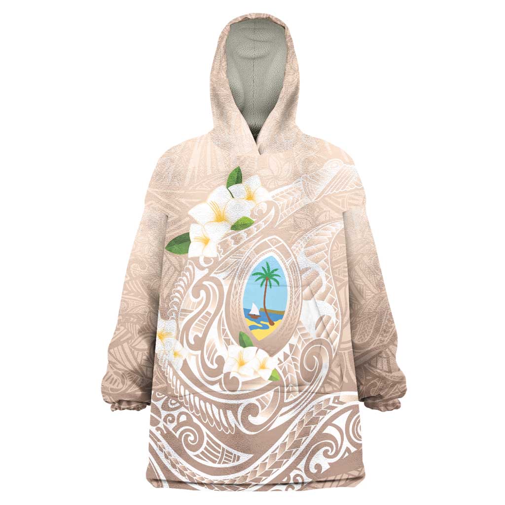 Guam Fishhook Mix Guasali Flowers Wearable Blanket Hoodie Dreaming Hazel