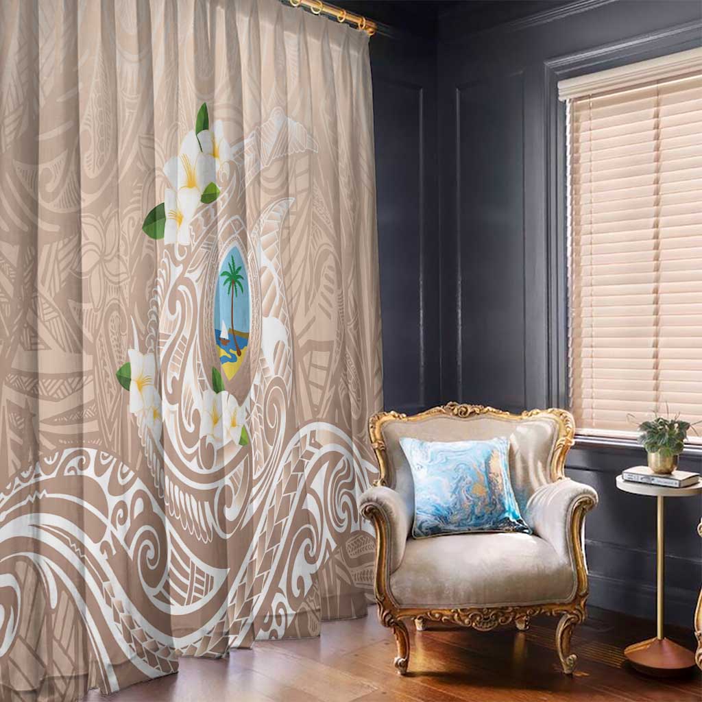 Guam Fishhook Mix Guasali Flowers Window Curtain Dreaming Hazel