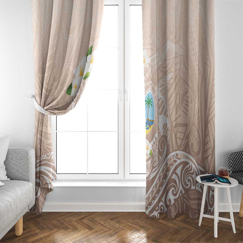 Guam Fishhook Mix Guasali Flowers Window Curtain Dreaming Hazel