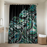 Maori Matariki - Manaia Bathroom Set Emerald Paua Shell