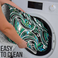 Maori Matariki - Manaia Bathroom Set Emerald Paua Shell
