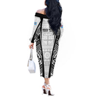 personalised-fiji-rugby-off-the-shoulder-long-sleeve-dress-2023-world-cup-history-makers-white-ver