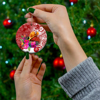 Papua New Guinea Christmas Ceramic Ornament Bird-of-Paradise Special LT7 - Polynesian Pride