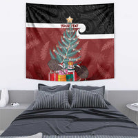 Personalised New Zealand Maori Christmas Tapestry Xmas Fern Mix Kowhawhai LT7 - Polynesian Pride
