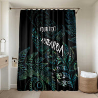 Aotearoa Personalized Lawn Bowls Maori Bathroom Set New Zealand Paua Shell Tribal Silver Fern - Polynesian Pride