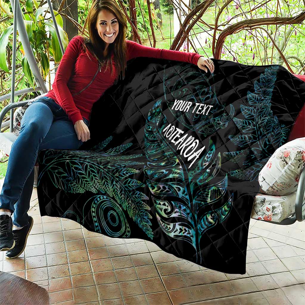 Aotearoa Personalized Lawn Bowls Maori Quilt New Zealand Paua Shell Tribal Silver Fern - Polynesian Pride