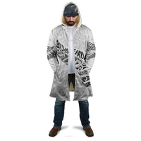 Aotearoa Personalized Lawn Bowls Maori Cloak New Zealand White Tribal Silver Fern - Polynesian Pride