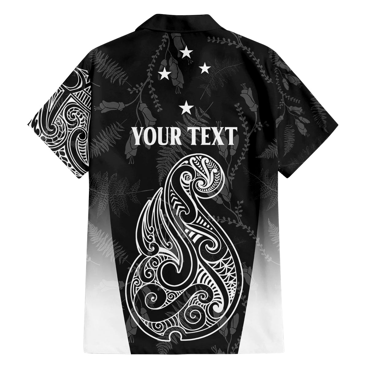 Personalised Maori Waitangi Family Matching Summer Maxi Dress and Hawaiian Shirt New Zealand Silver Fern Mix Kowhai Flowers LT7 - Polynesian Pride