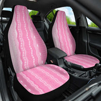 Vintage Pink Hawaiian Traditional Kapa Mix Flowers Lei Car Seat Cover LT7 One Size Pink - Polynesian Pride