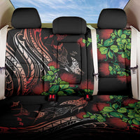 Aloha Hawaii Manta Rays Back Car Seat Cover Red Ohia Lehua