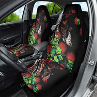 Aloha Hawaii Manta Rays Car Seat Cover Red Ohia Lehua