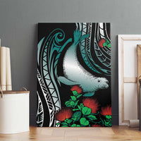 Aloha Hawaii Monk Seal Canvas Wall Art Mix Ohia Lehua