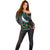 Aloha Hawaii Monk Seal Off Shoulder Sweater Mix Ohia Lehua